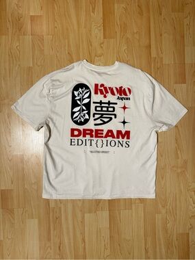 ASOS Kyoto Dream Editions Graphic Tee - White/Red/Black